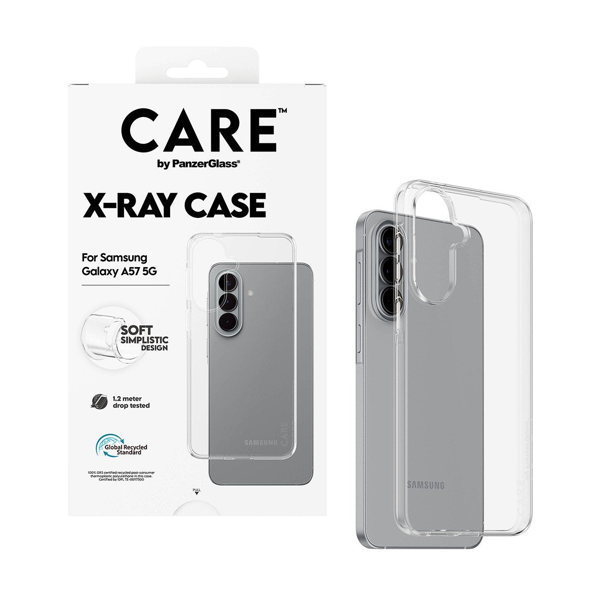 EAN 5715685034473 - PanzerGlass CARE™ by ® X-Ray Case Samsung Galaxy A57 5G funda para teléfono móvil 17 cm (6.7") Transparen imagen 5