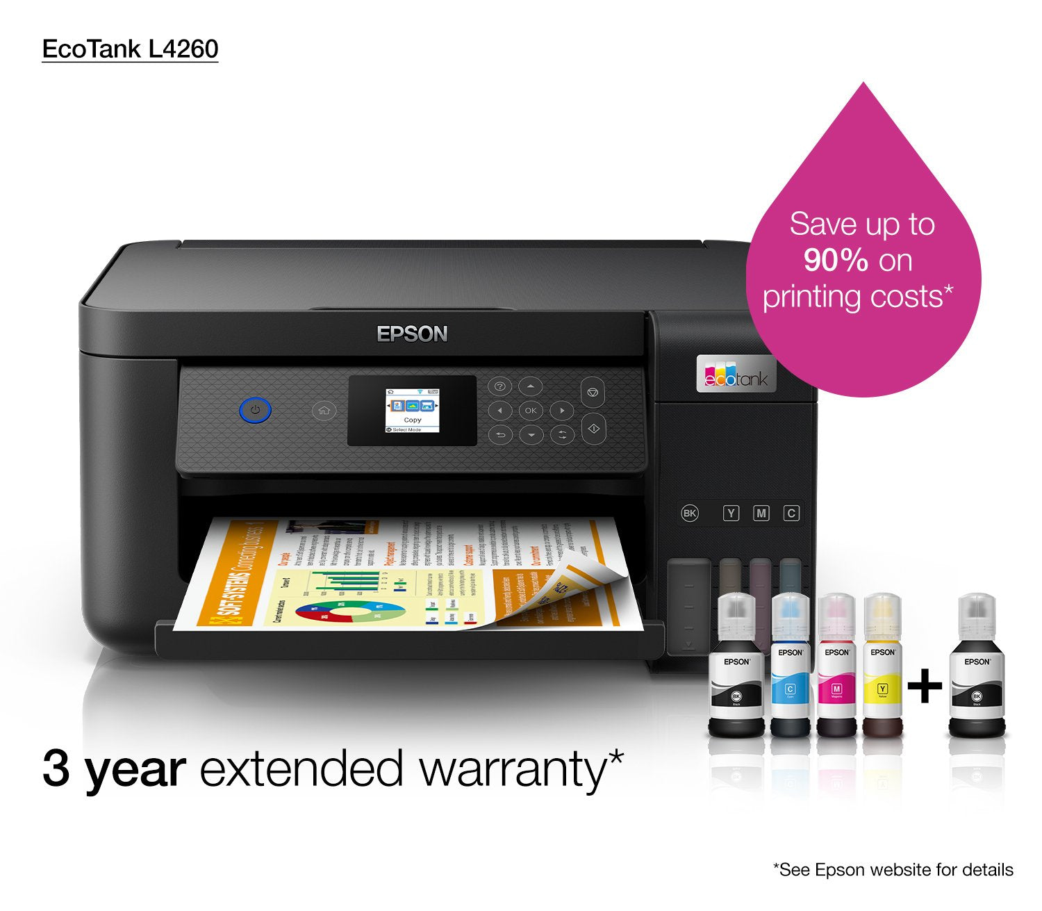 EAN 8715946686516 - Epson EcoTank L4260 Inyección de tinta A4 5760 x 1440 DPI 33 ppm Wifi imagen 18