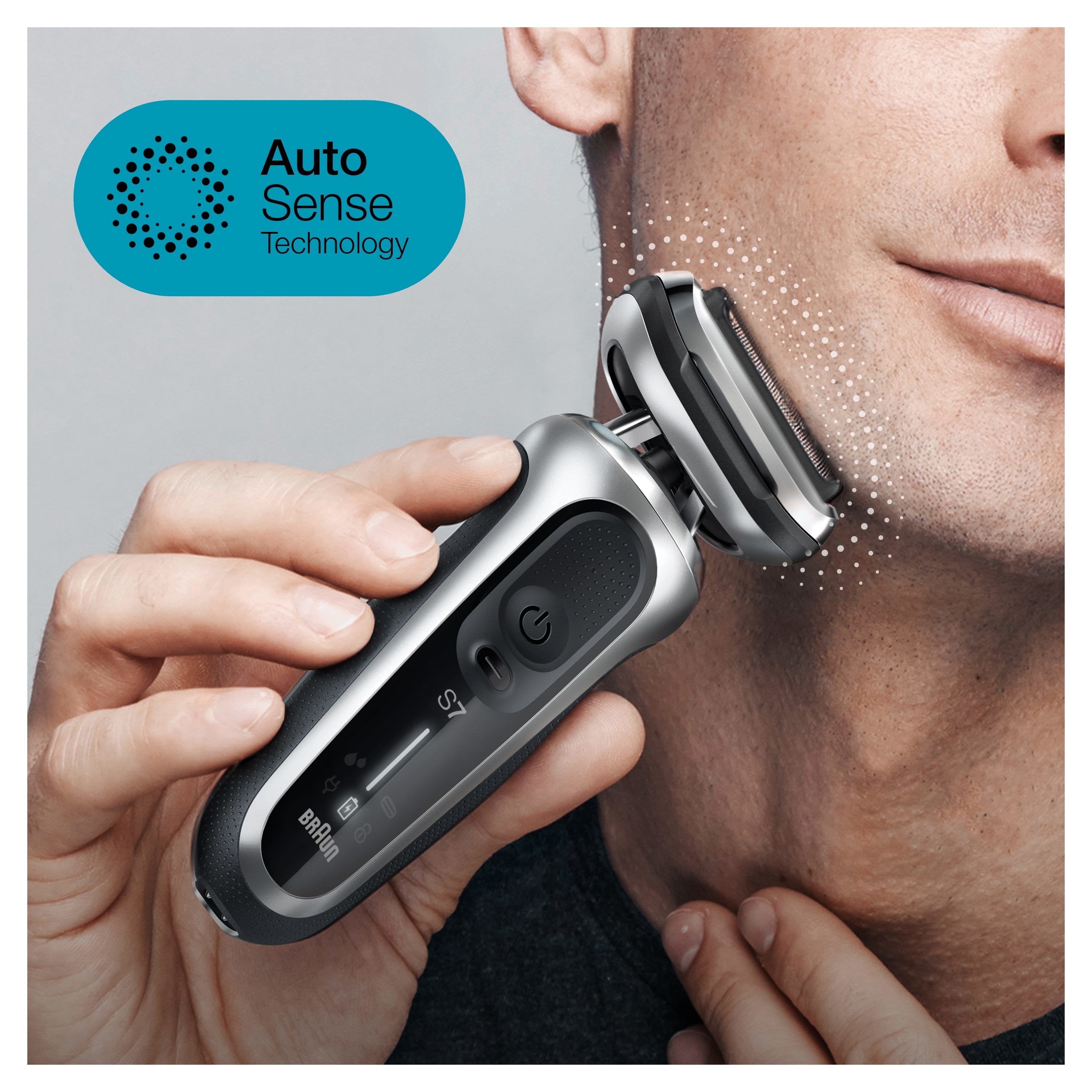 EAN 4210201433705 - Braun Series 7 71-S1000s Máquina de afeitar de láminas Plata imagen 2