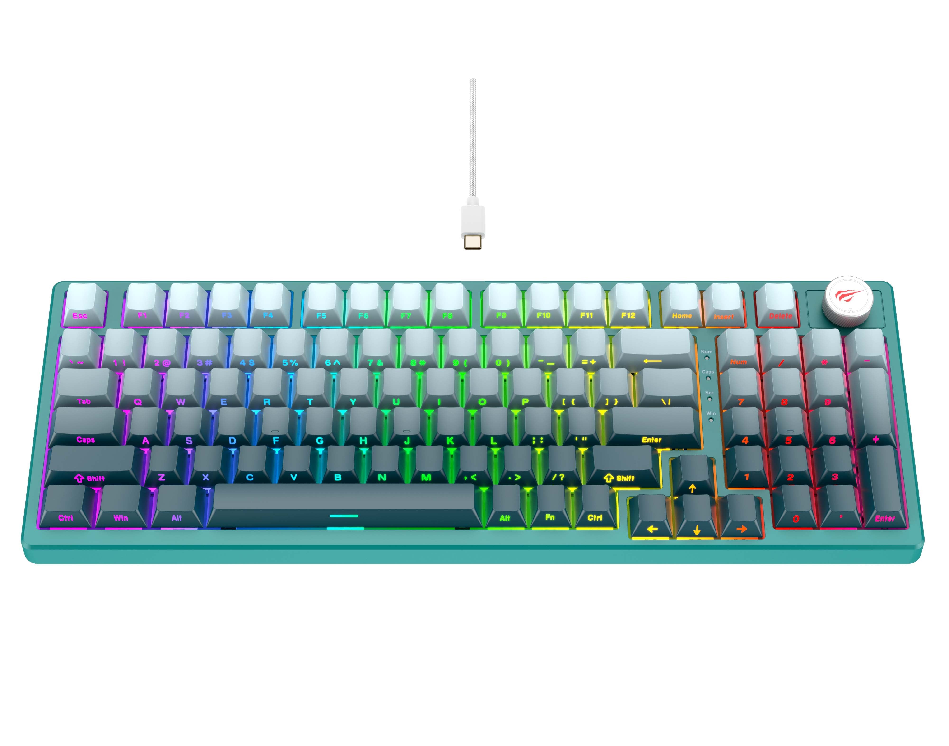 EAN 6939119013653 - Havit KB899L teclado Juego USB QWERTY imagen 2