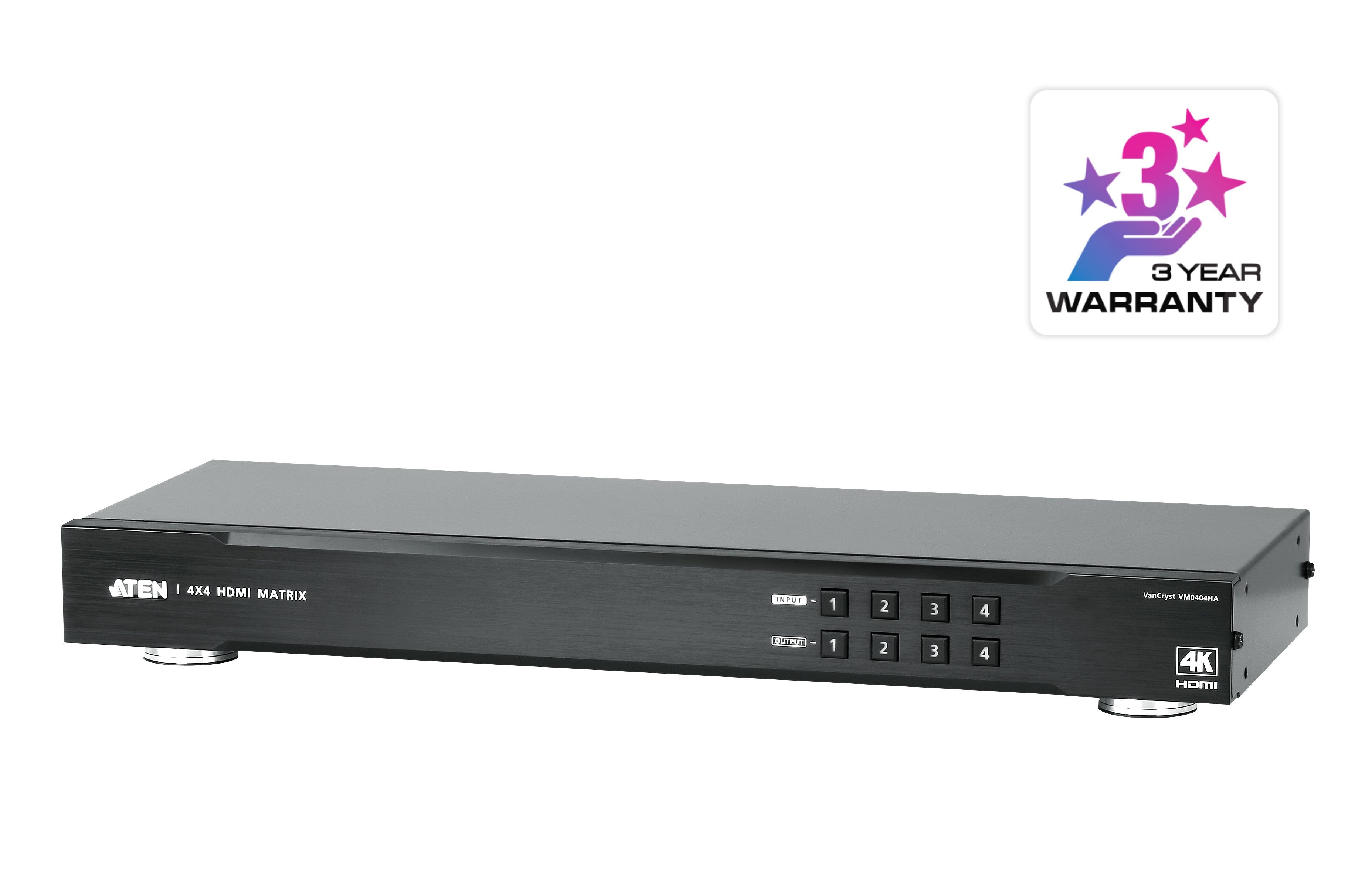 EAN 0672792403644 - ATEN VM0404HA interruptor de video HDMI imagen 1