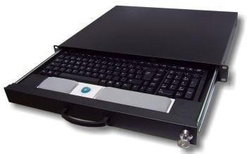 Aixcase Aix-19k1u-B 19" Rack Consola De Rack Negro