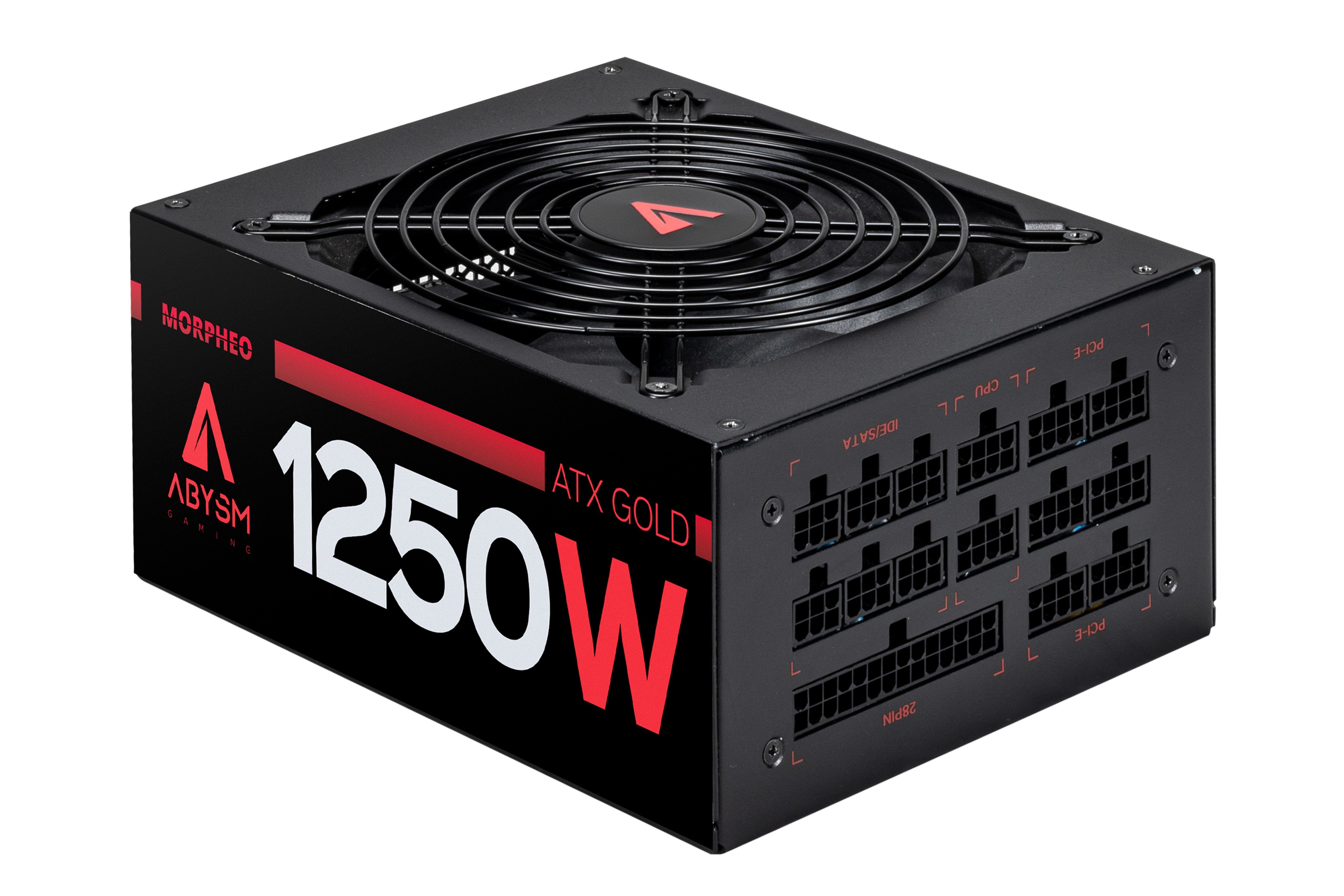 EAN 6940533545170 - ABYSM Morpheo ATX 1250W Full Modular unidad de fuente de alimentación Negro imagen 1