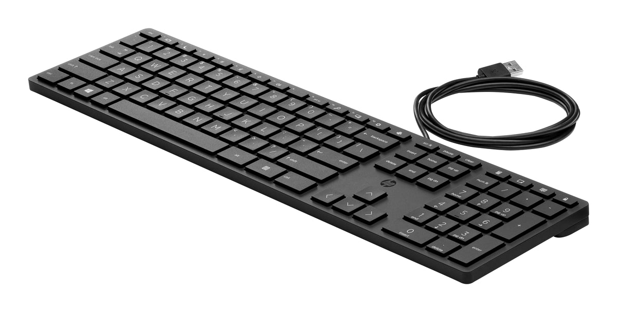 EAN 194721888495 - HP 320K Wired Keyboard teclado Oficina USB Negro imagen 8