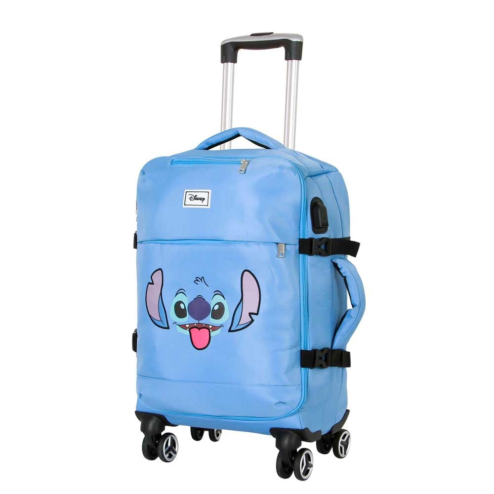 EAN 8445118062410 - Karactermania Lilo and Stitch Face Maleta Estructura blanda Azul imagen 1