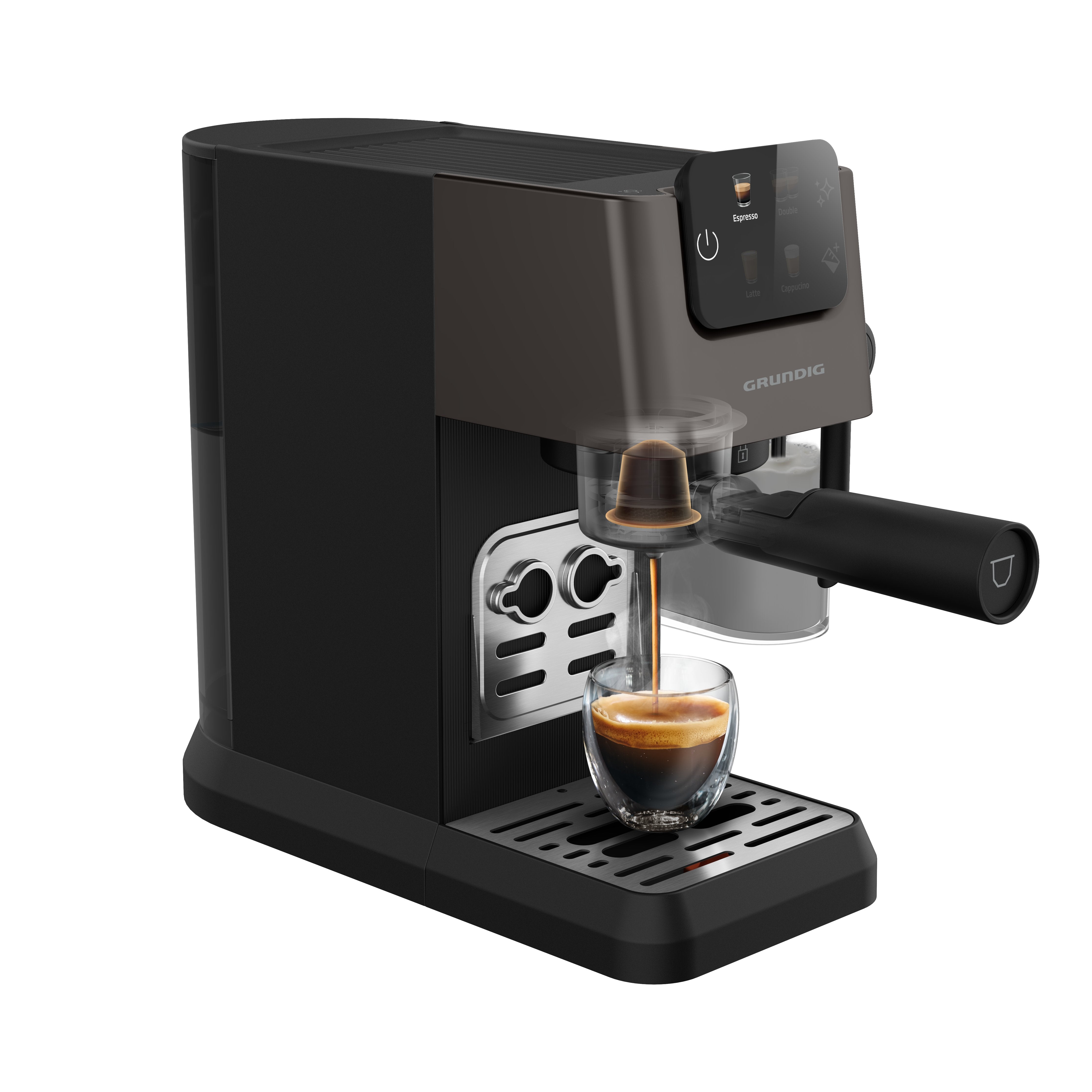 EAN 4013833070382 - Grundig KSM 6430Delisia Coffee Yarı Otomatik Kapsüllü Süt Hazneli Espresso Makinesi Semi-automática Máqui imagen 4