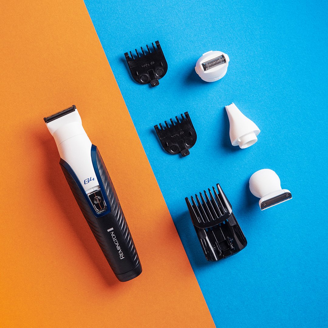 EAN 5038061100877 - Remington G4 Graphite Negro, Azul, Blanco imagen 5