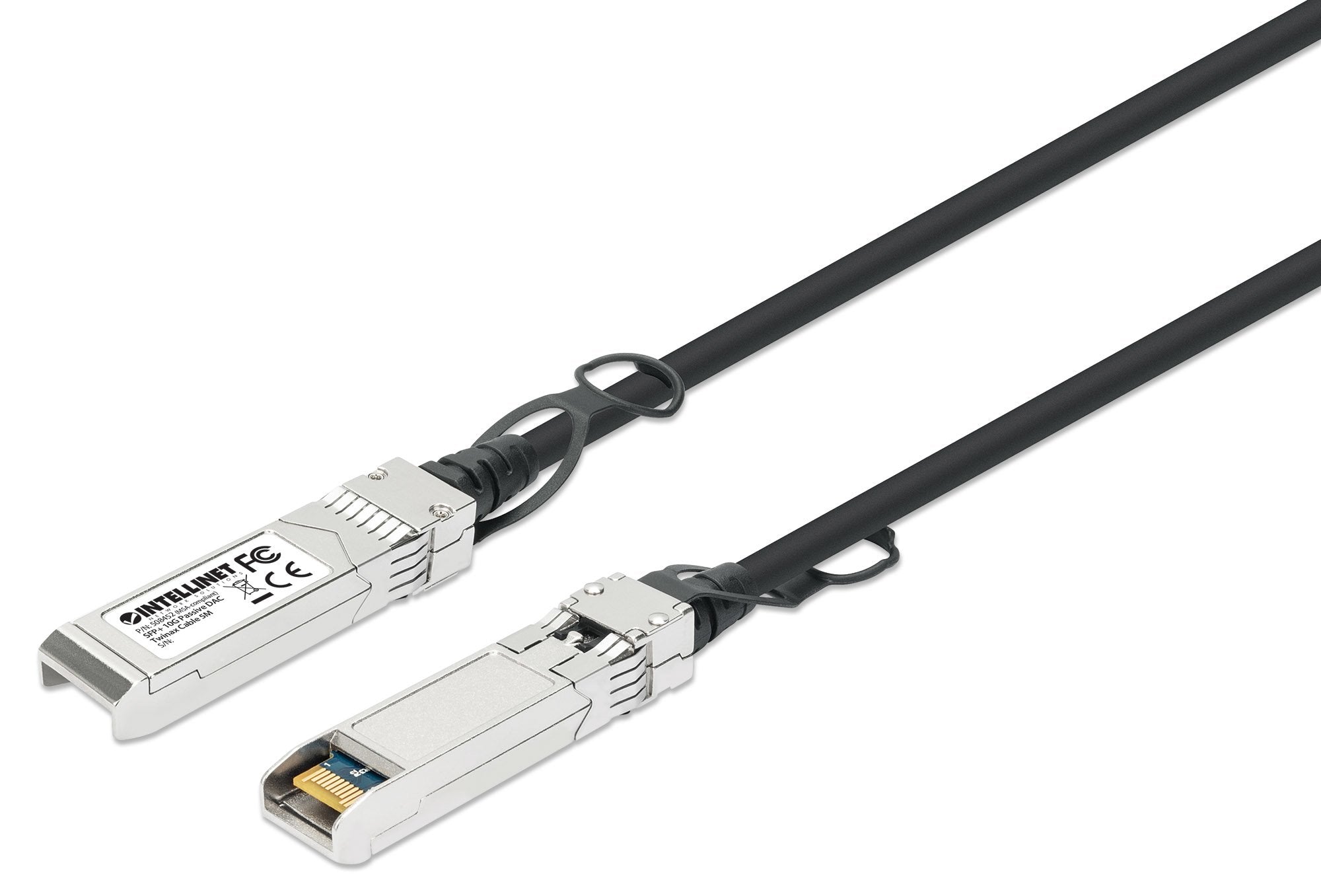 EAN 0766623508452 - Intellinet 508452 Cable de fibra óptica e InfiniBand 5 m SFP+ Plata imagen 1