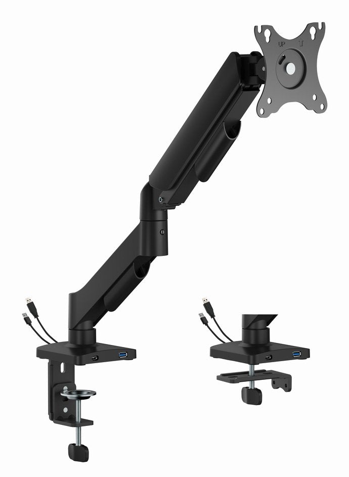 EAN 8716309135375 - Gembird MA-DA1U-01 soporte para monitor 81,3 cm (32") Escritorio Negro imagen 1