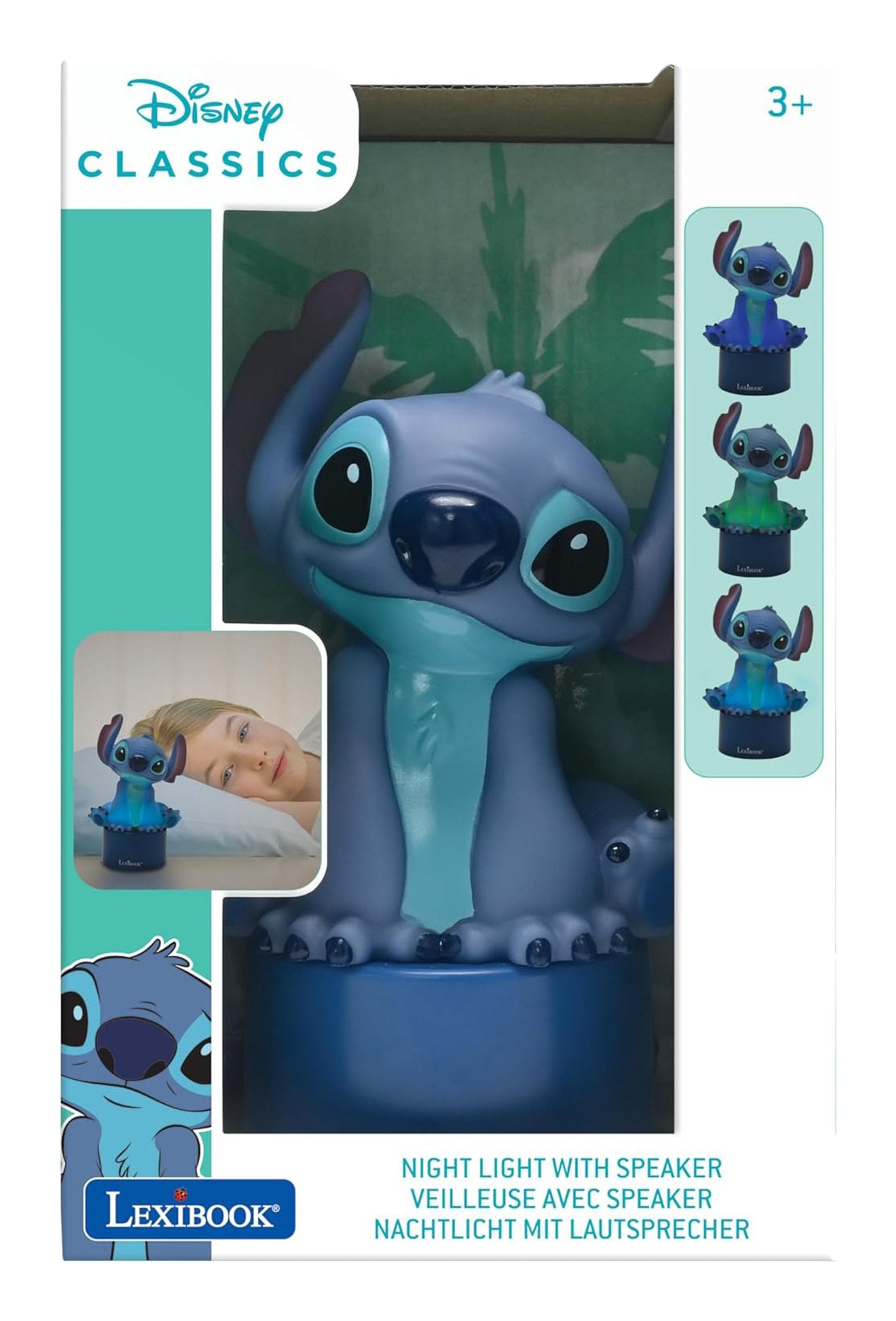 Altavoz Luz Nocturna Stitch Disney