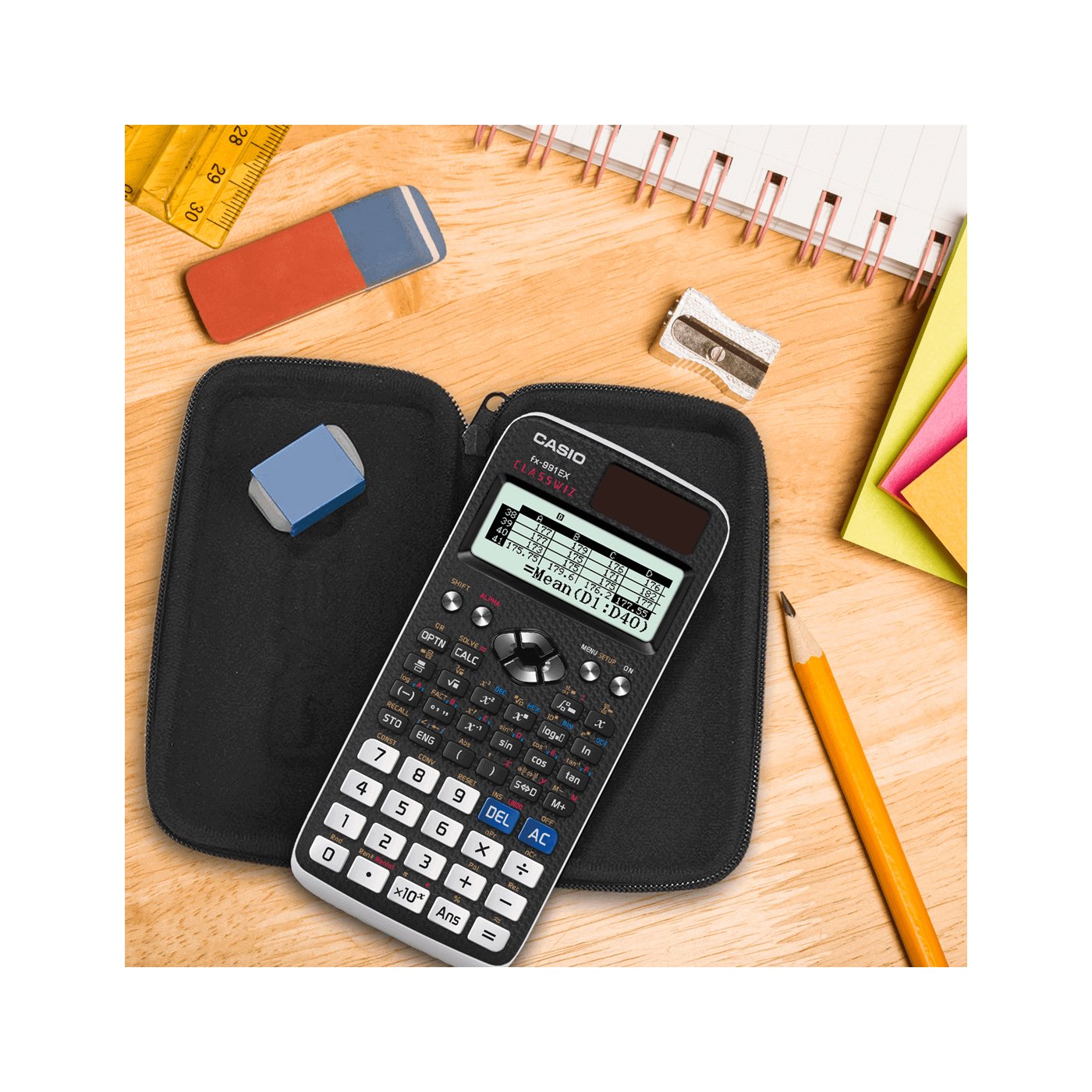 EAN 4549526610042 - Casio FX-CASE-CB-BK2 accesorios para calculadora Negro Estuche protector 1 pieza(s) imagen 4