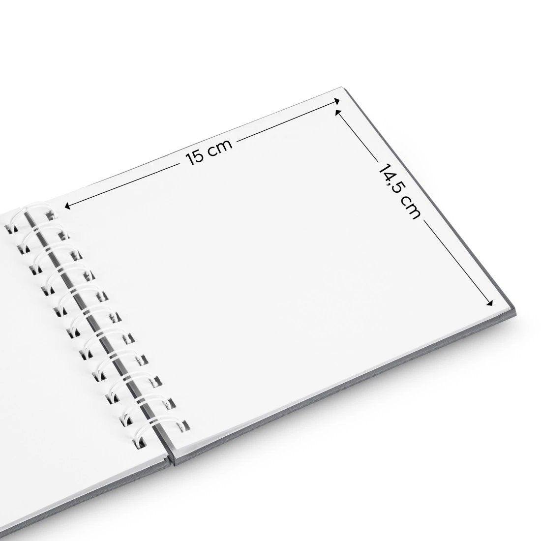 Hama Fine Art Spiral Newblack 18,5x15 30 Weisse Seiten 9872