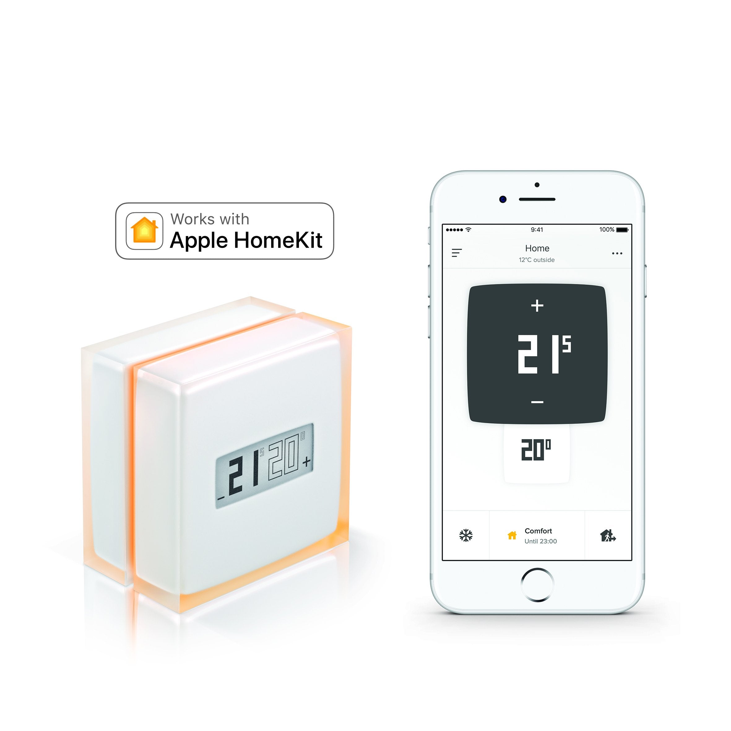 Netatmo Nth01-Es-Ec Termostato Wifi Inteligente