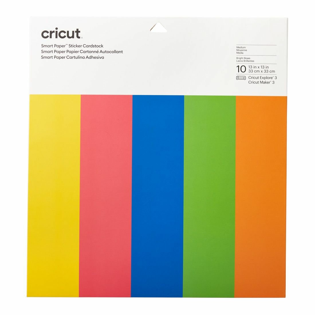 Cricut Smart Paper Bloc De Hojas De Papel Para Bellas Artes 10 Hojas
