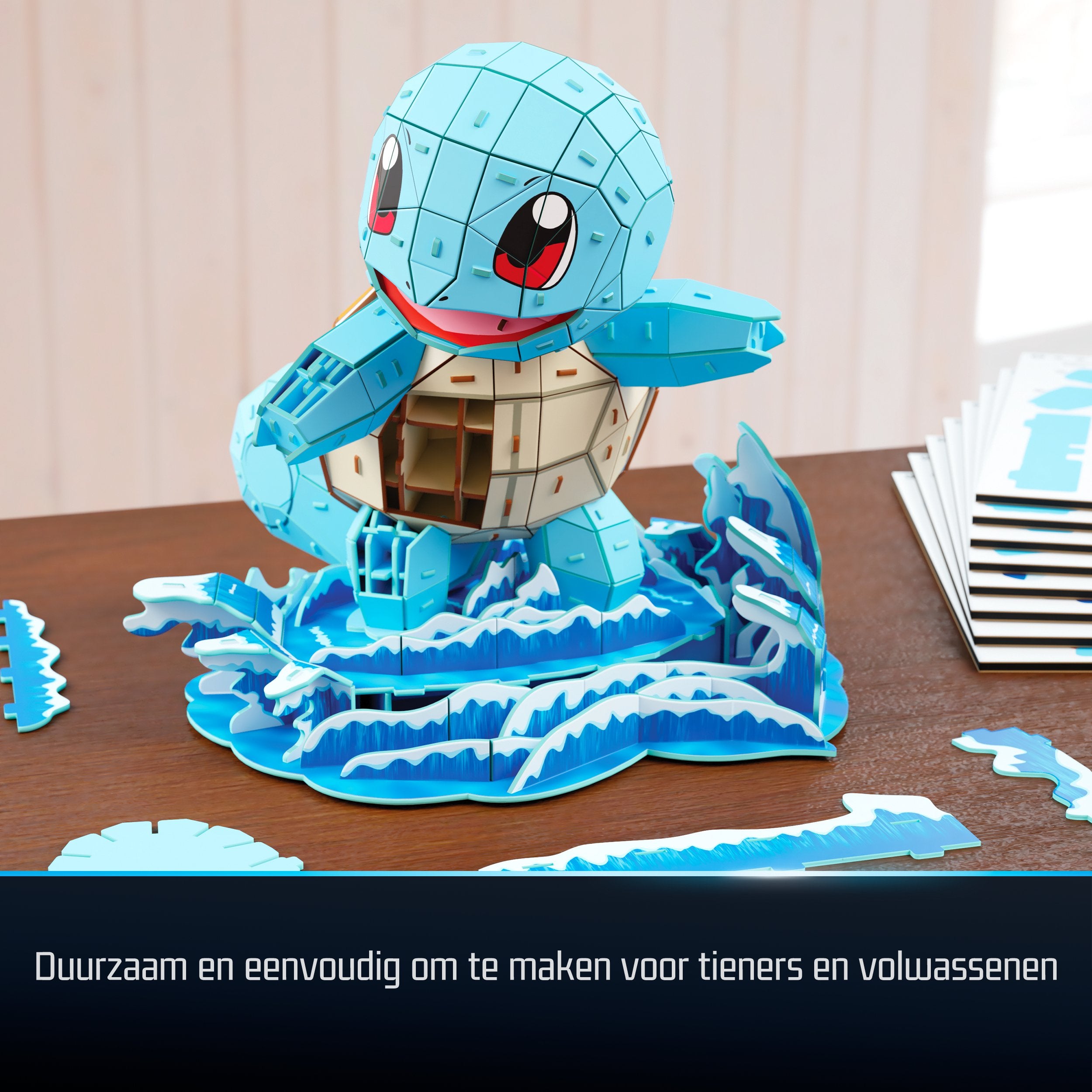 EAN 0681147098169 - 4D Build FDP FAP Pokemon Squirtle GML Puzle 3D 180 pieza(s) Dibujos imagen 4