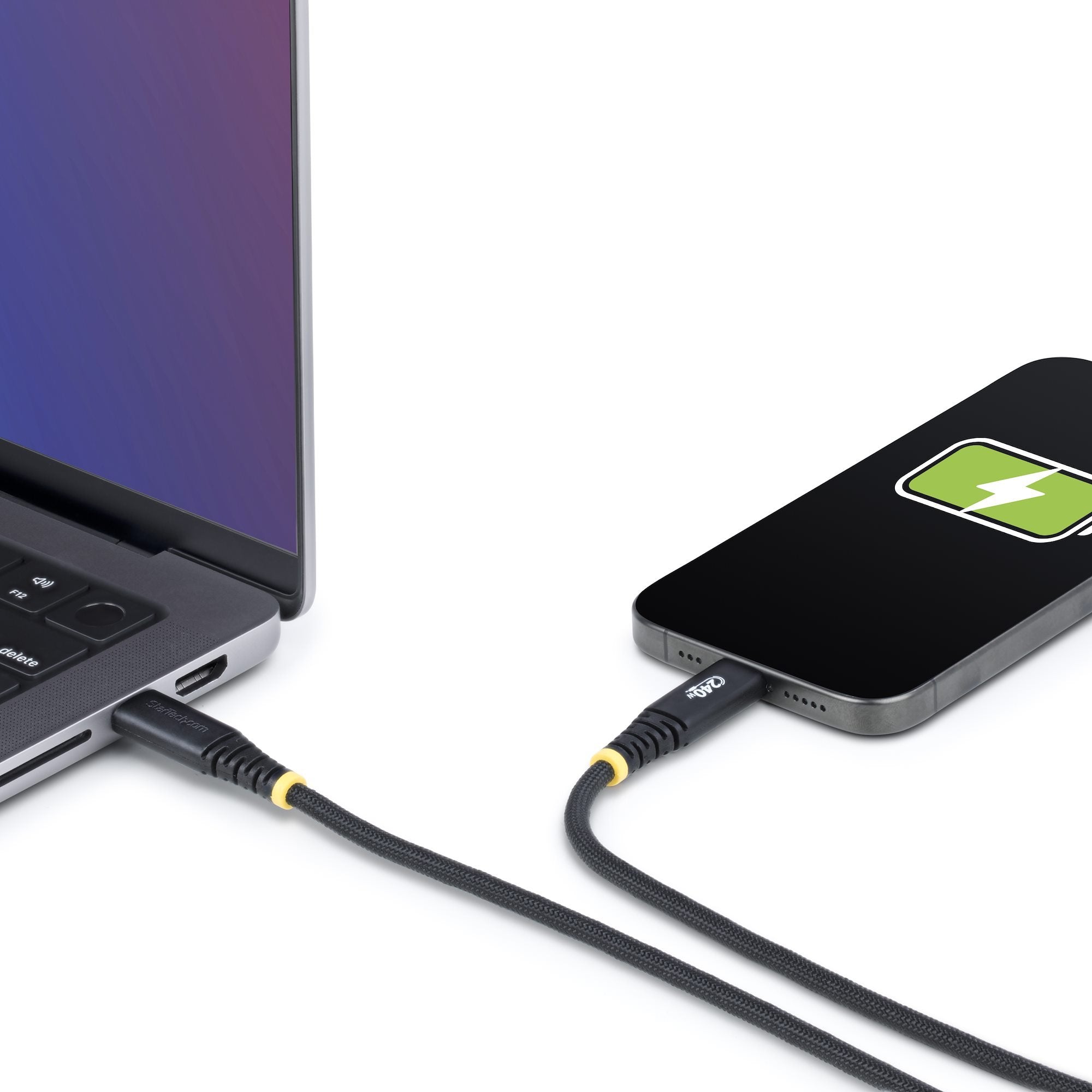 EAN 0065030919968 - StarTech.com S2CEPR1M-USB-CABLE cable USB USB 2.0 1 m USB C Negro imagen 6