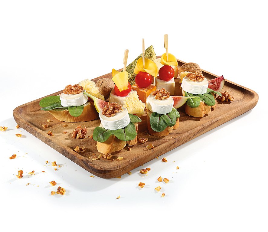 Zassenhaus Snackplatte Madera Rectangular Plato De Servir