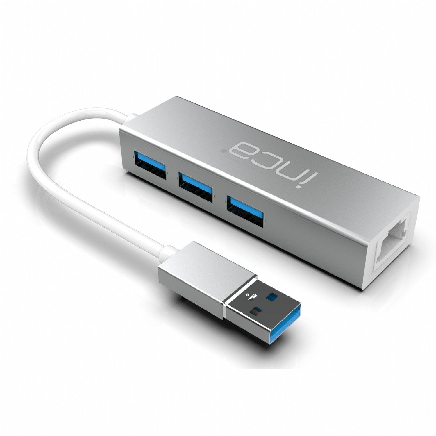 Hub Inca Iusb-03t De Interfaz Usb 3.2 Gen 1 (3.1 Gen 1) Type-A Aluminio Inca Iusb-03t De Interfaz Usb 3.2 Gen 1 (3.1 Gen 1) Type-A Aluminio