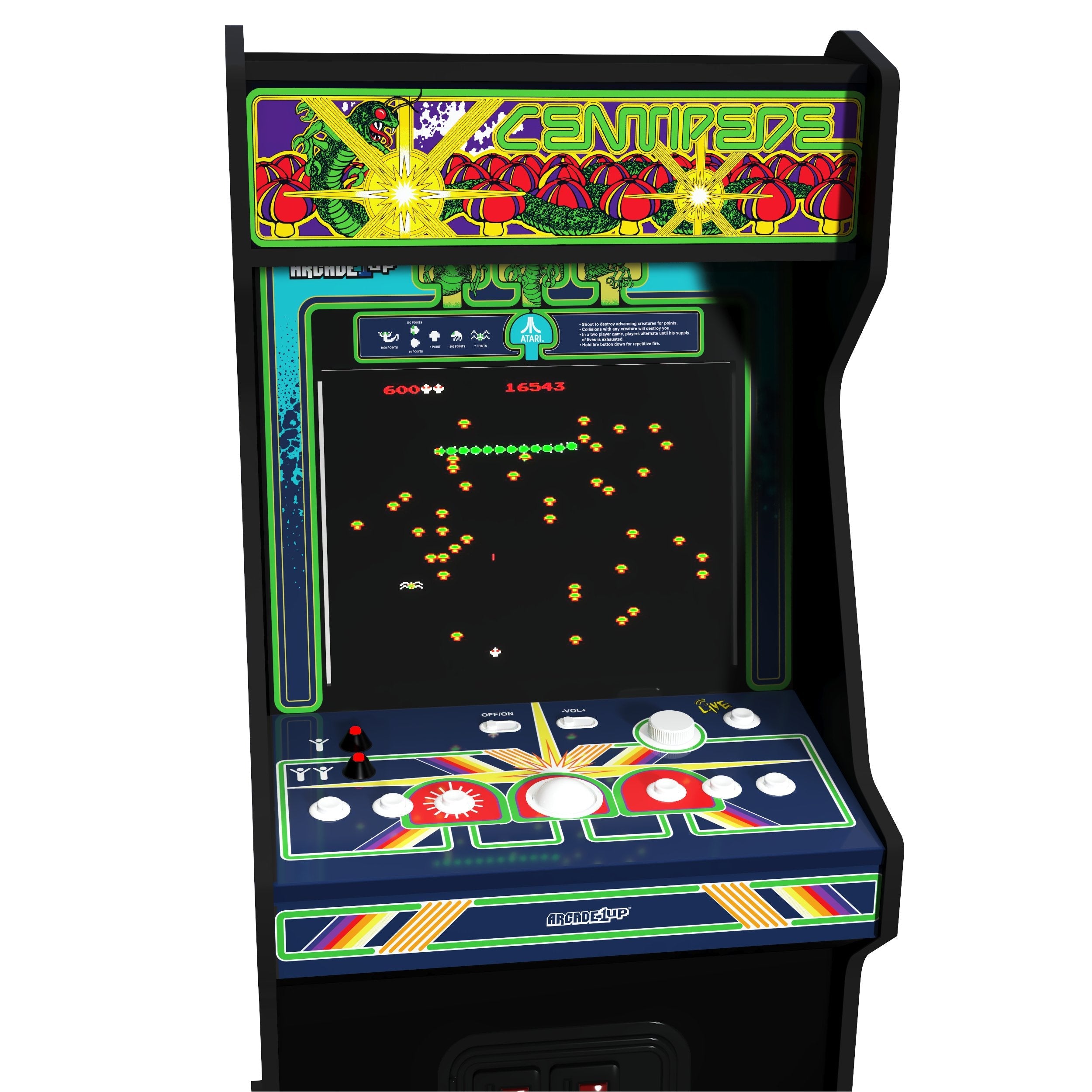 EAN 1220000276291 - Arcade1Up Atari Legacy Arcade Game Centipede Edition imagen 6