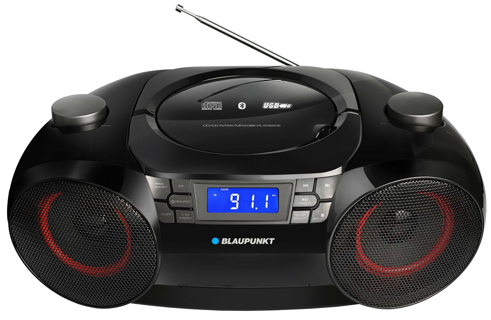 EAN 5901750502385 - Blaupunkt BB30BT reproductor de CD Negro Reproductor de CD portátil imagen 1