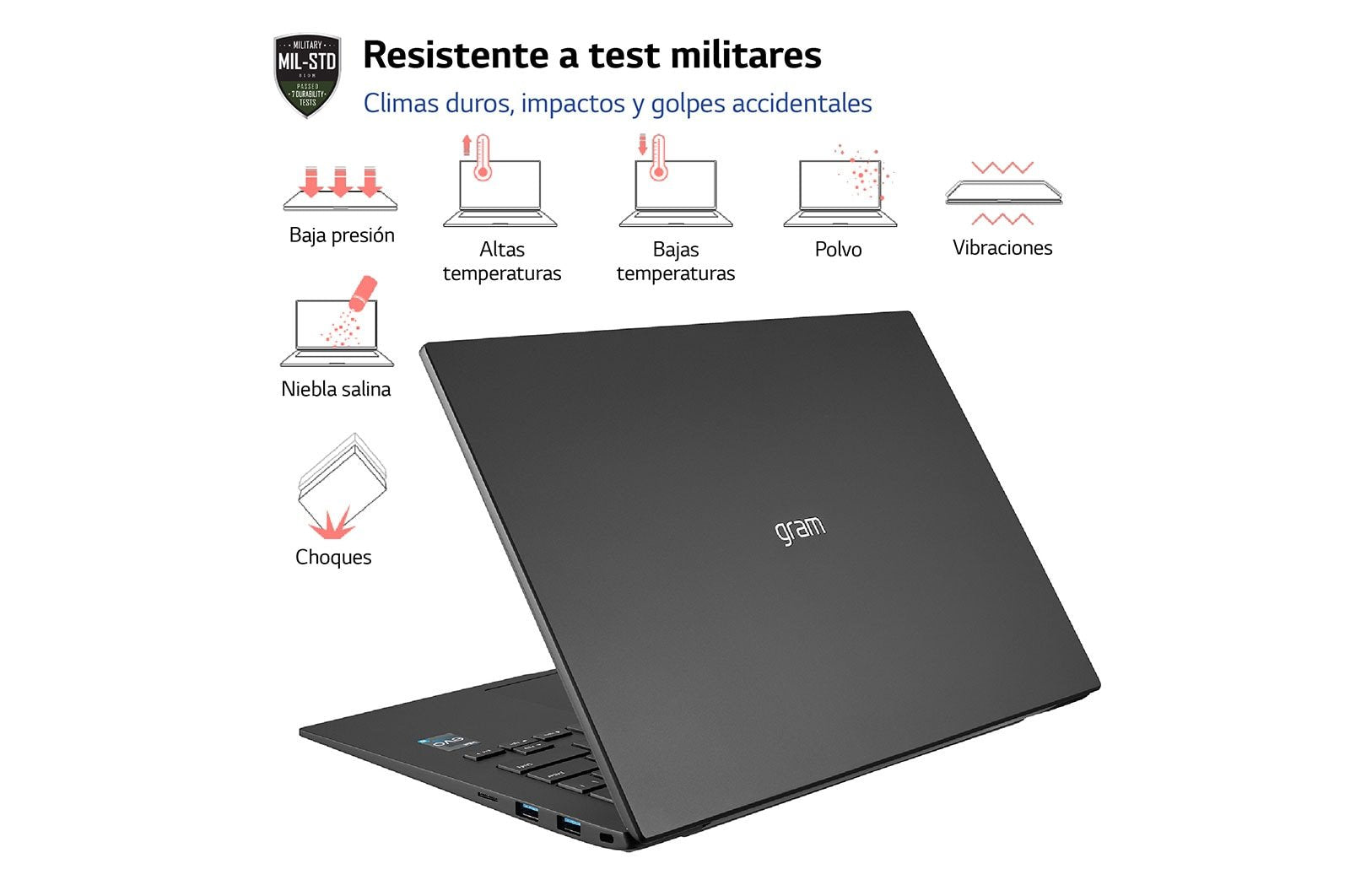 Portátil Lg Gram 14z90r-G.Ap75b Intel Core I7-1360p 16gb 512gb Ssd 14' Win11 Pro