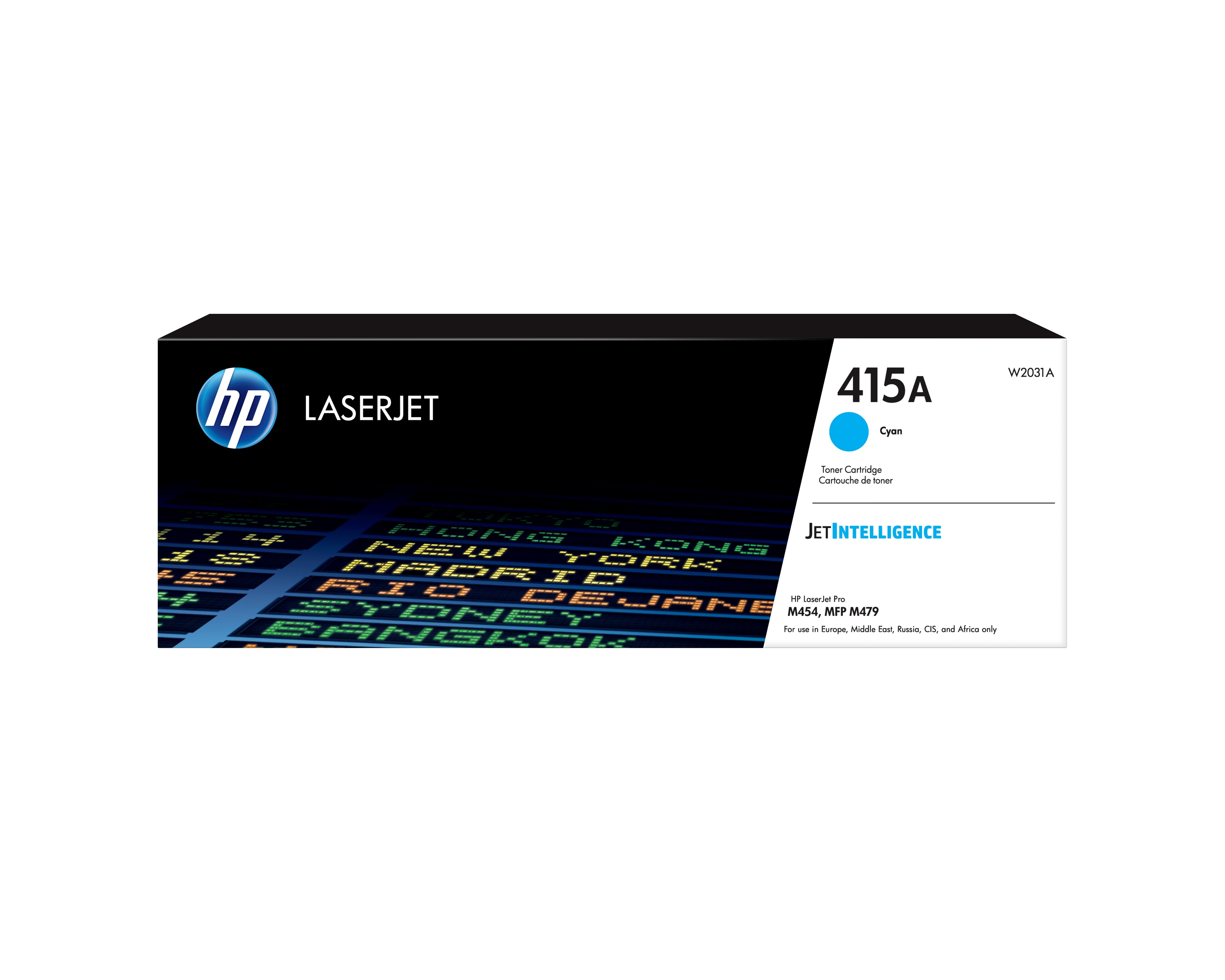 EAN 0192018046351 - HP 415A Cyan Original LaserJet Toner Cartridge cartucho de tóner 1 pieza(s) imagen 1
