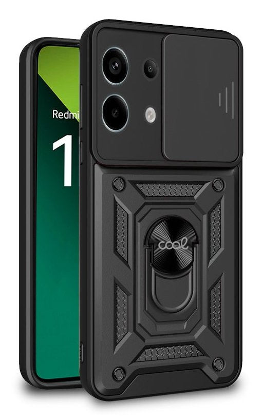 EAN 8434847072258 - COOL Accesorios Hard Ring funda para teléfono móvil 16,9 cm (6.67") Negro imagen 1