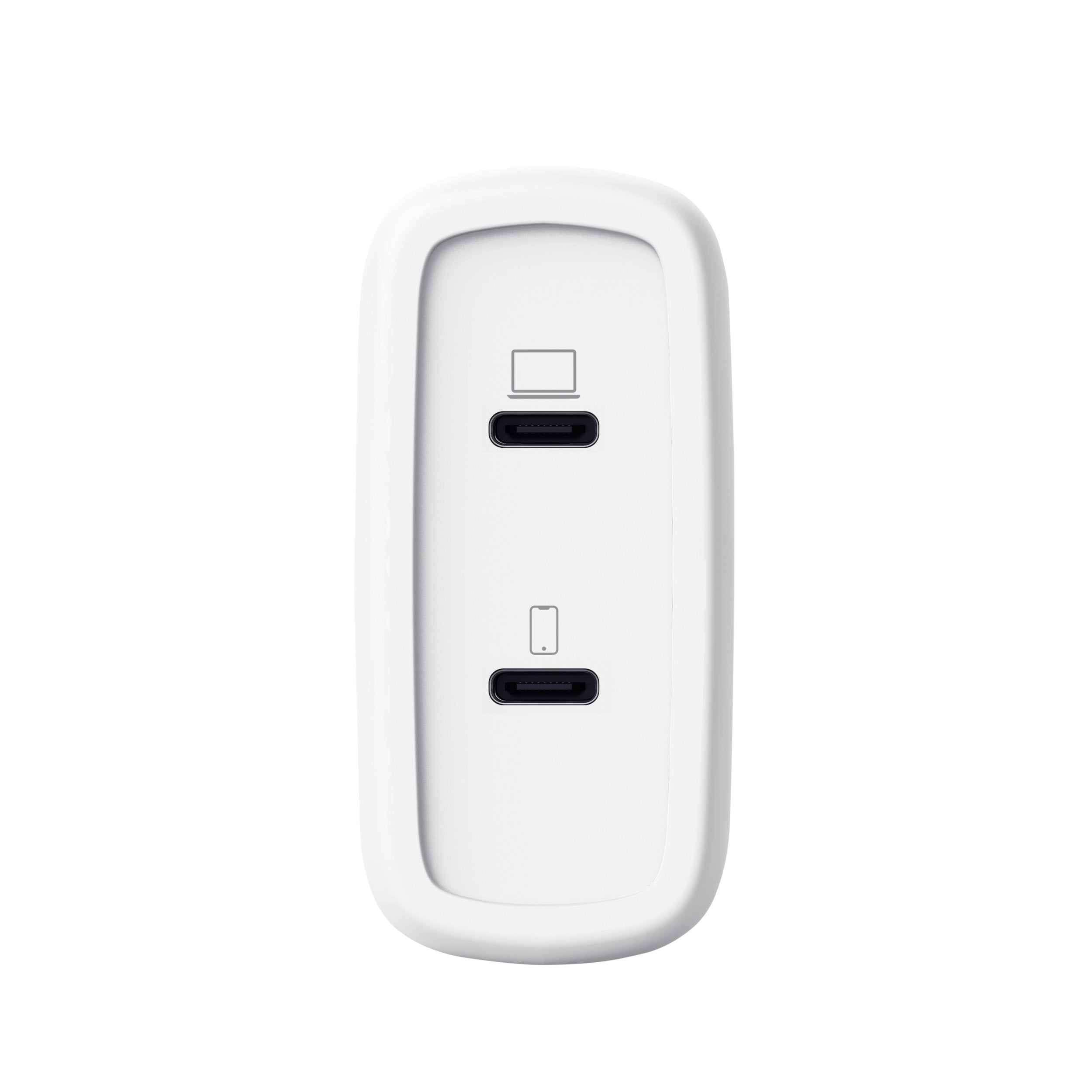 Cargador Usb Gan Trust Maxo 65w 2xusb-C Incluye Cable Usb-C 2m Color Blanco