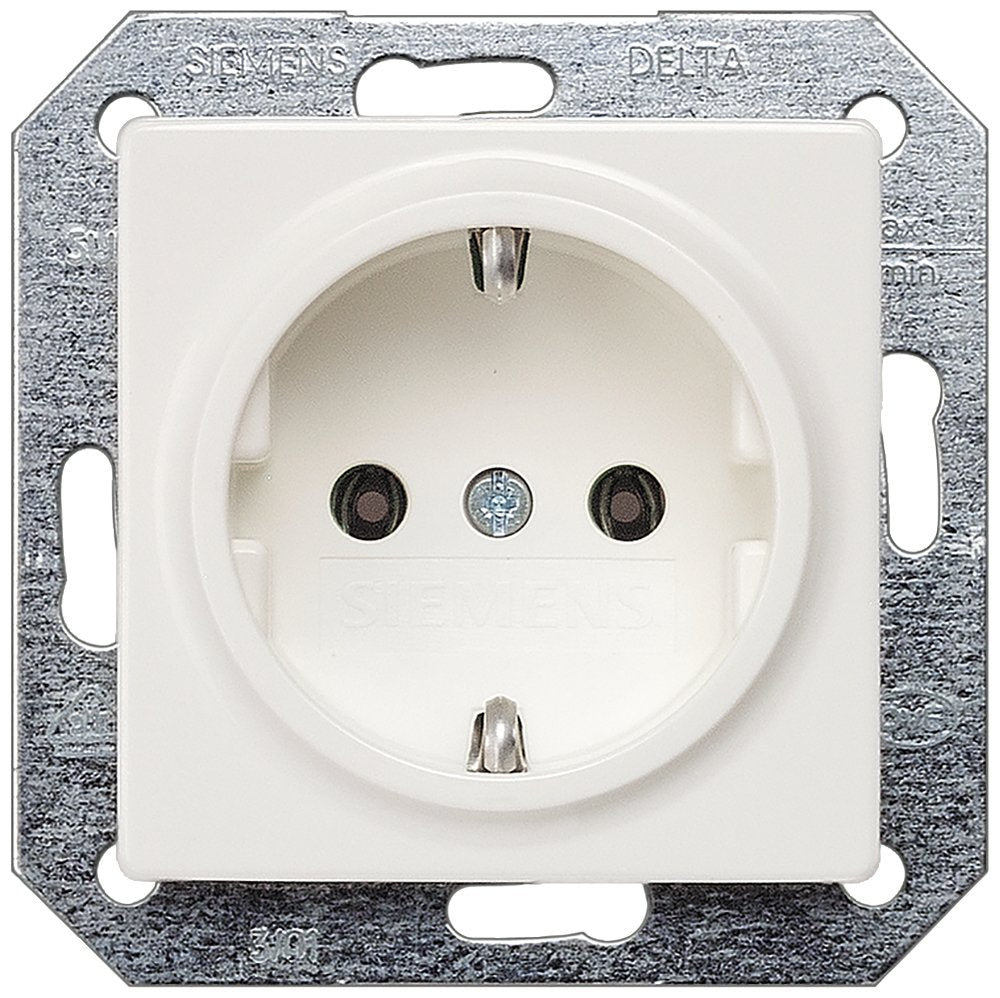 Siemens 5ub1511 Delta I Sistema Schuko- Toma De Corriente 10 16a 250v Titanwei
