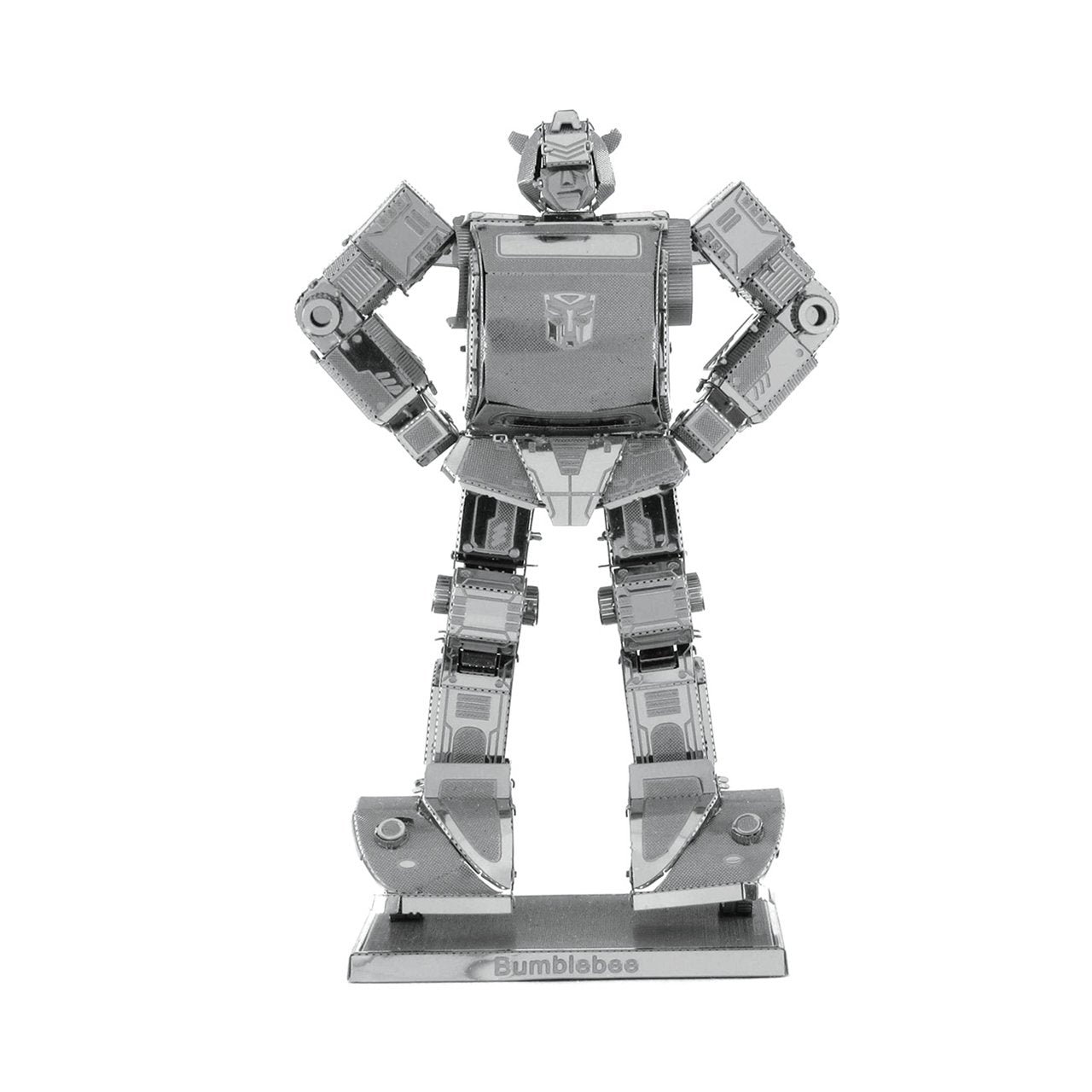 Maqueta 3d Metal Fascinations Bumblebee Transformers Montaje Sin Pegamento Ni Soldadura Maquetas 3d