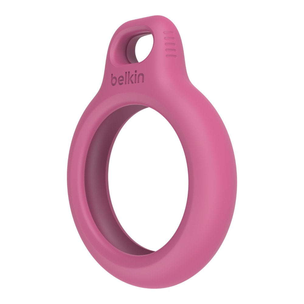 Soporte Seguro Con Llavero Belkin Para Apple Airtag Rosa