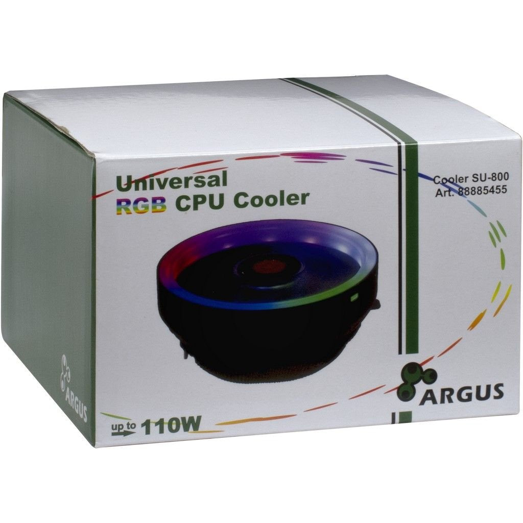 Inter-Tech Argus Su-800 Ventilador Activo De 120 Mm