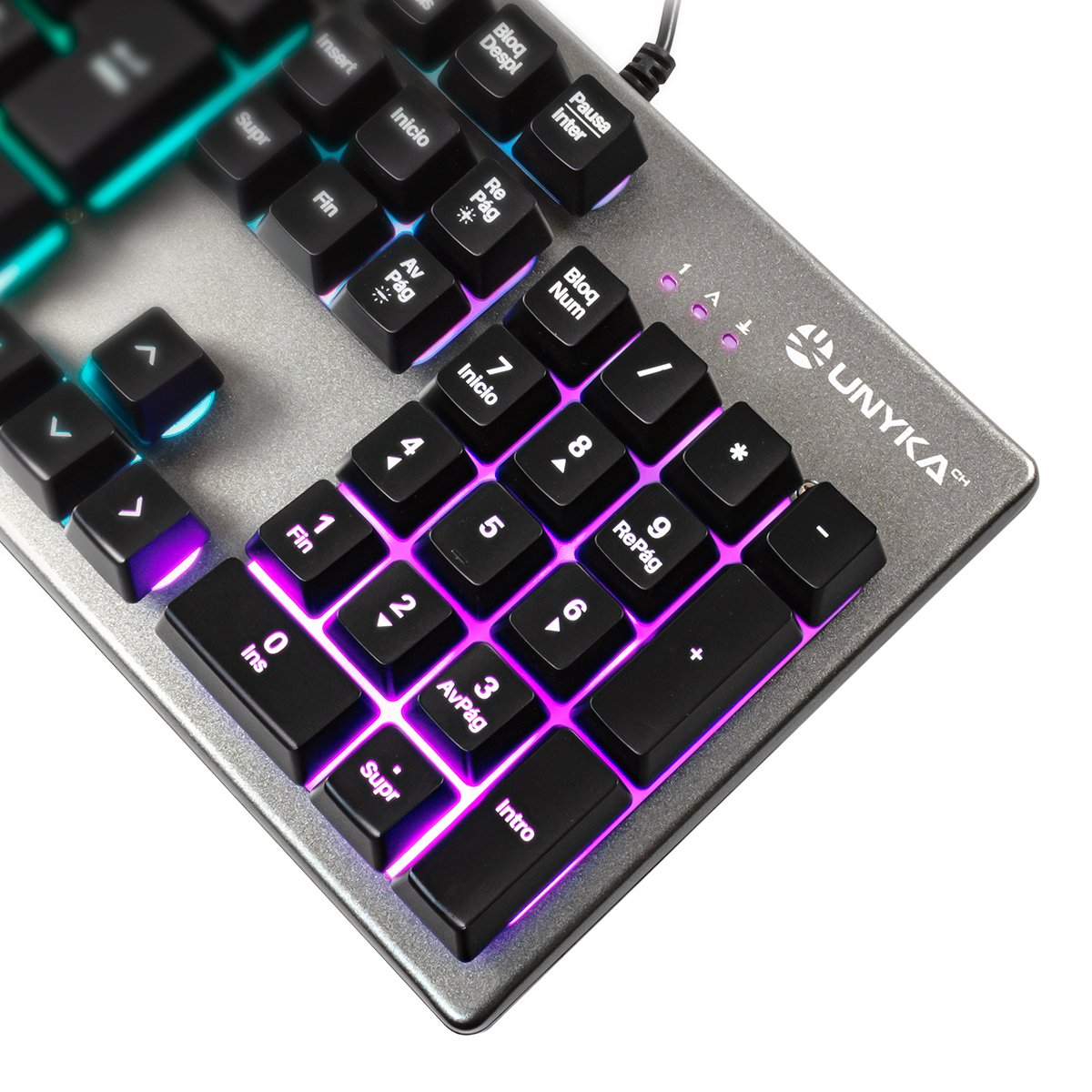 Teclado Portugues Unykach Nova 244 Gaming Uk505450