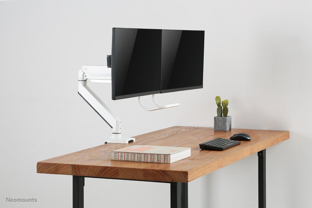 EAN 8717371446864 - Neomounts NM-D775DXWHITE soporte para monitor 81,3 cm (32") Escritorio Blanco imagen 12