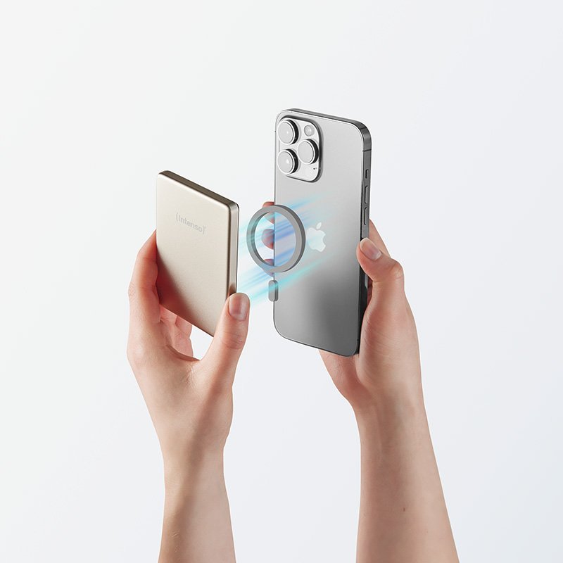 EAN 4034303036127 - Intenso MW5000 Polímero de litio Cargador inalámbrico imagen 5