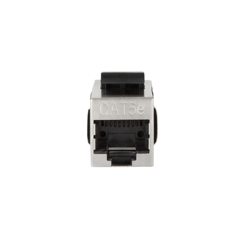 Keystone Coupler Cat.5e Stp, 2xrj45, Metal, Shielded