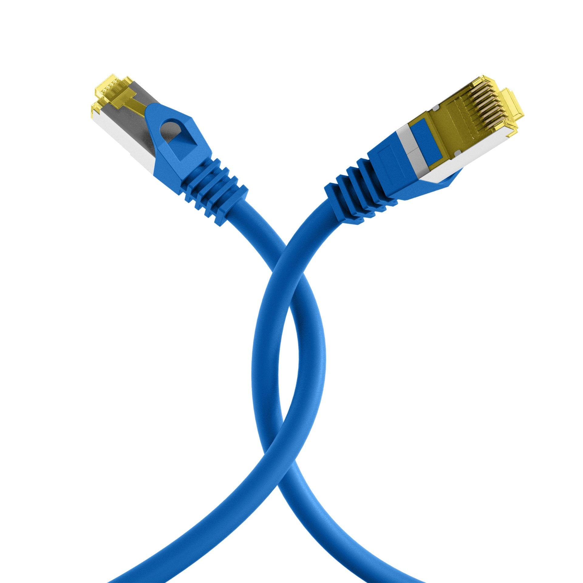 Efb Rj45 Cable De Red Cat.6a S Ftp Lszh Cat.7 Rohcable Azul