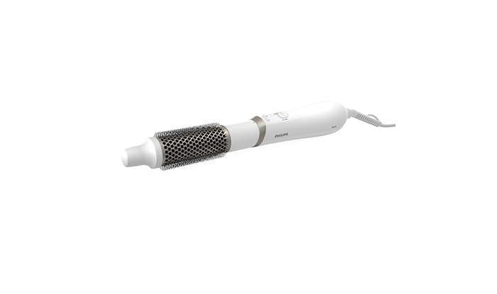 EAN 8720689002844 - Philips 3000 series BHA303/00 Utensilio de peinado Cepillo de aire caliente Caliente Blanco 800 W 1,8 m imagen 1