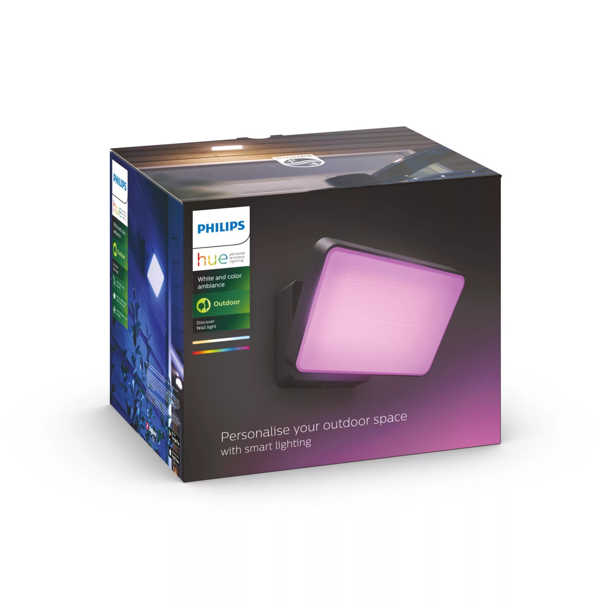 Philips Hue White And Color Ambiance Discover Reflector Bombilla Led 15 W Clase Anegro