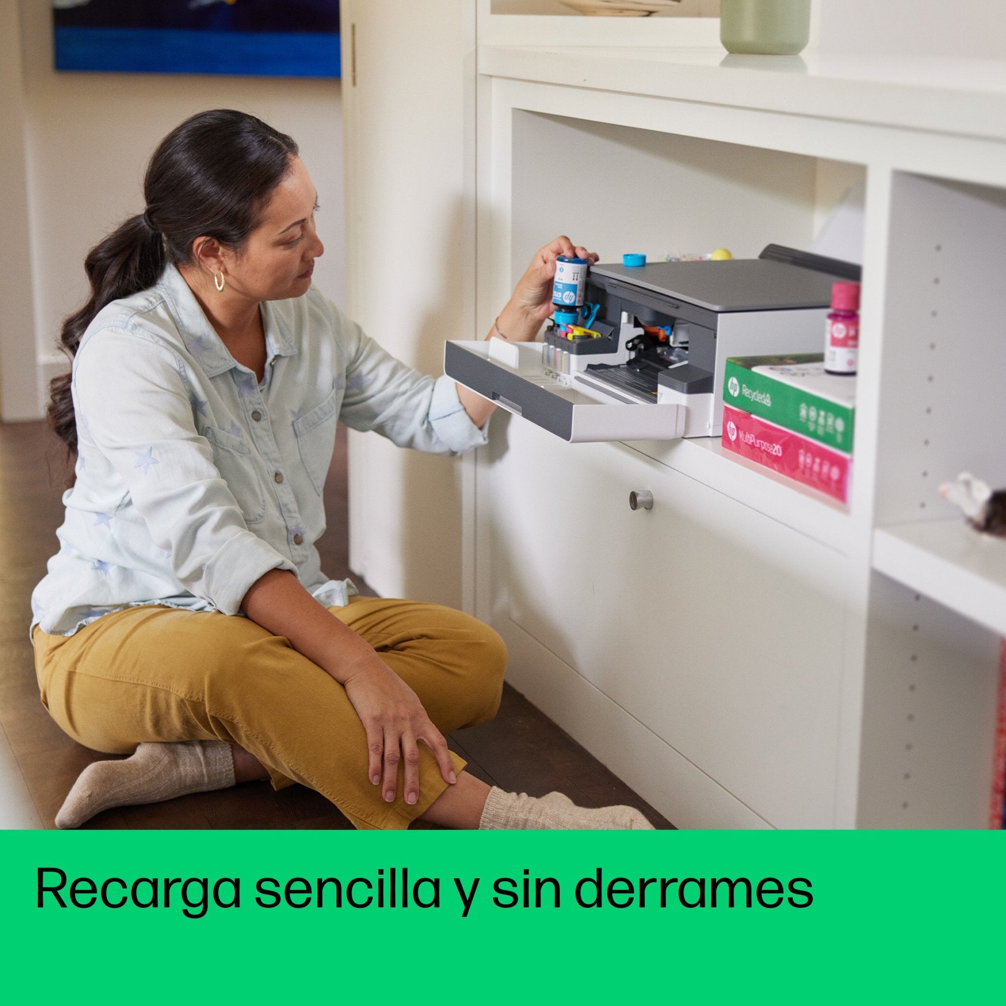 Multifunción Recargable Hp Smart Tank 5105 Wifi Blanca