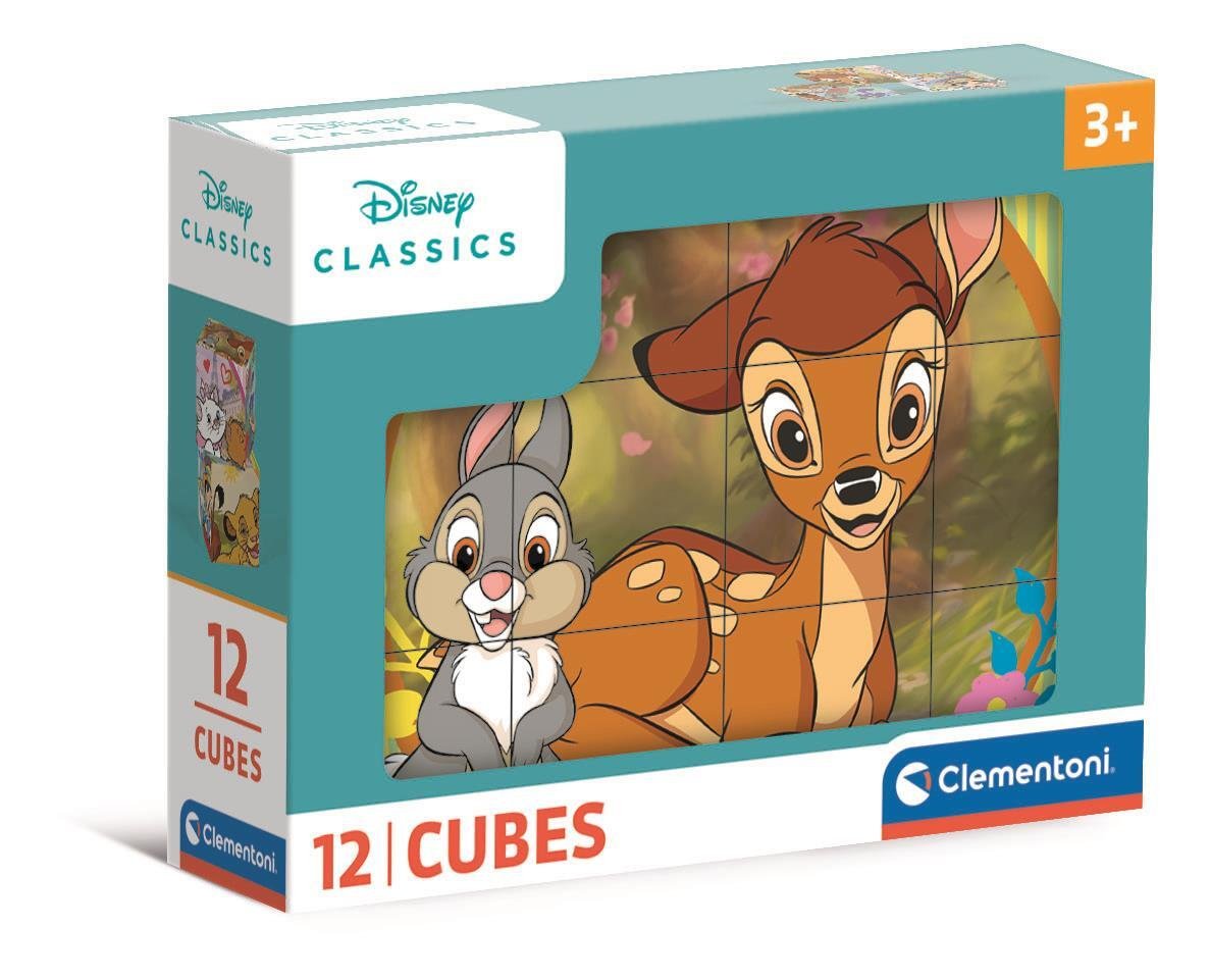 Puzzle Cubo Bambi Disney 12pzs