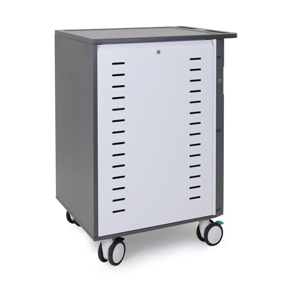 Ergotron Dm40-2009-2 Carrito Y Armario De Dispositivo Portátil Independiente Plata
