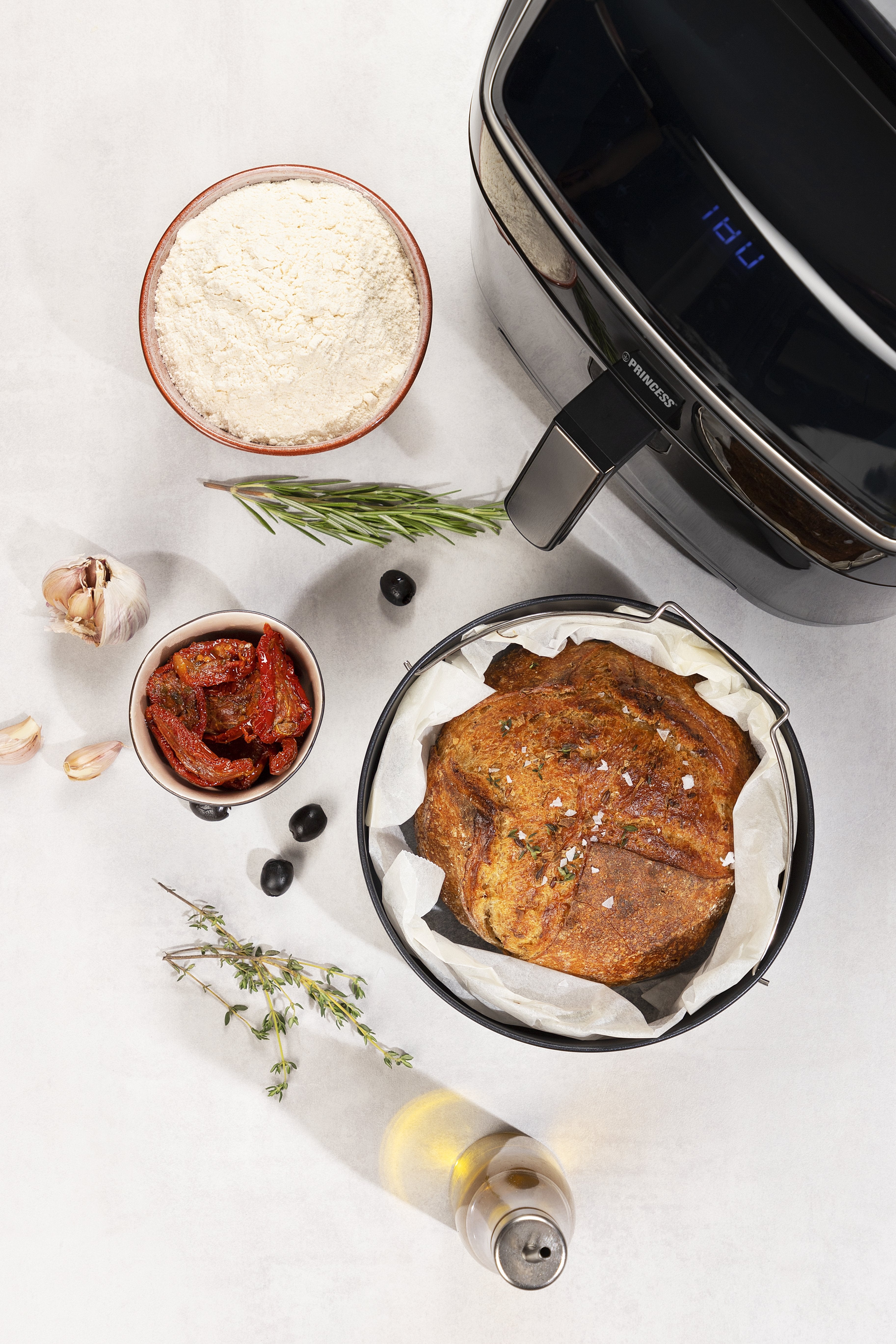 Freidora Princess Sin Aceite + Vaporera 182080