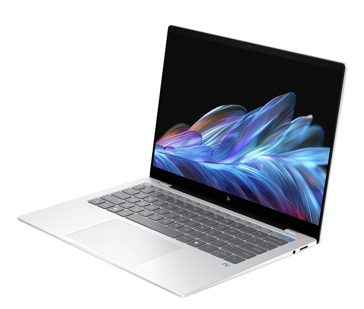 Portátil Hp Omnibook X 14-Fe1004ns Copilot+Pc, Qc Snapdragon X Plus X1p-42-100, 16gb, 512gb Ssd, 14", W11 - Plata