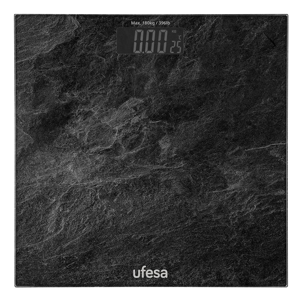 Pae Bascula Ufesa Electronica Lausanne Negra 180kg 30506080