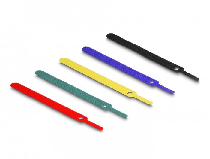 Klett-Cablebinder L 150 X B 12 Mm Farbig Set 10 Stück