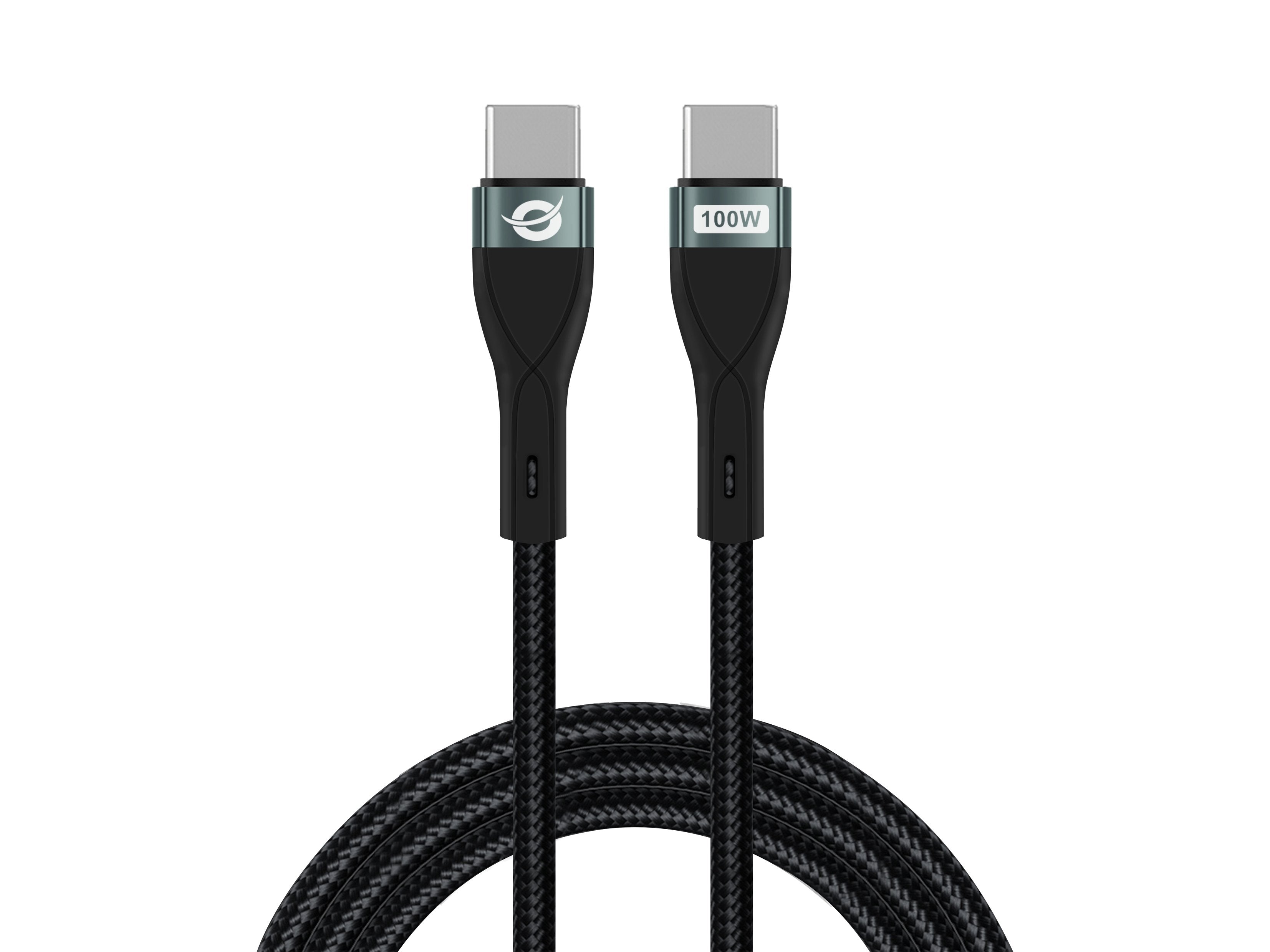 Cable Usb-C Macho A Usb-C Macho 1.2m Conceptronic Pd 3.0 100w 20v 5a 480mbps E-Mark