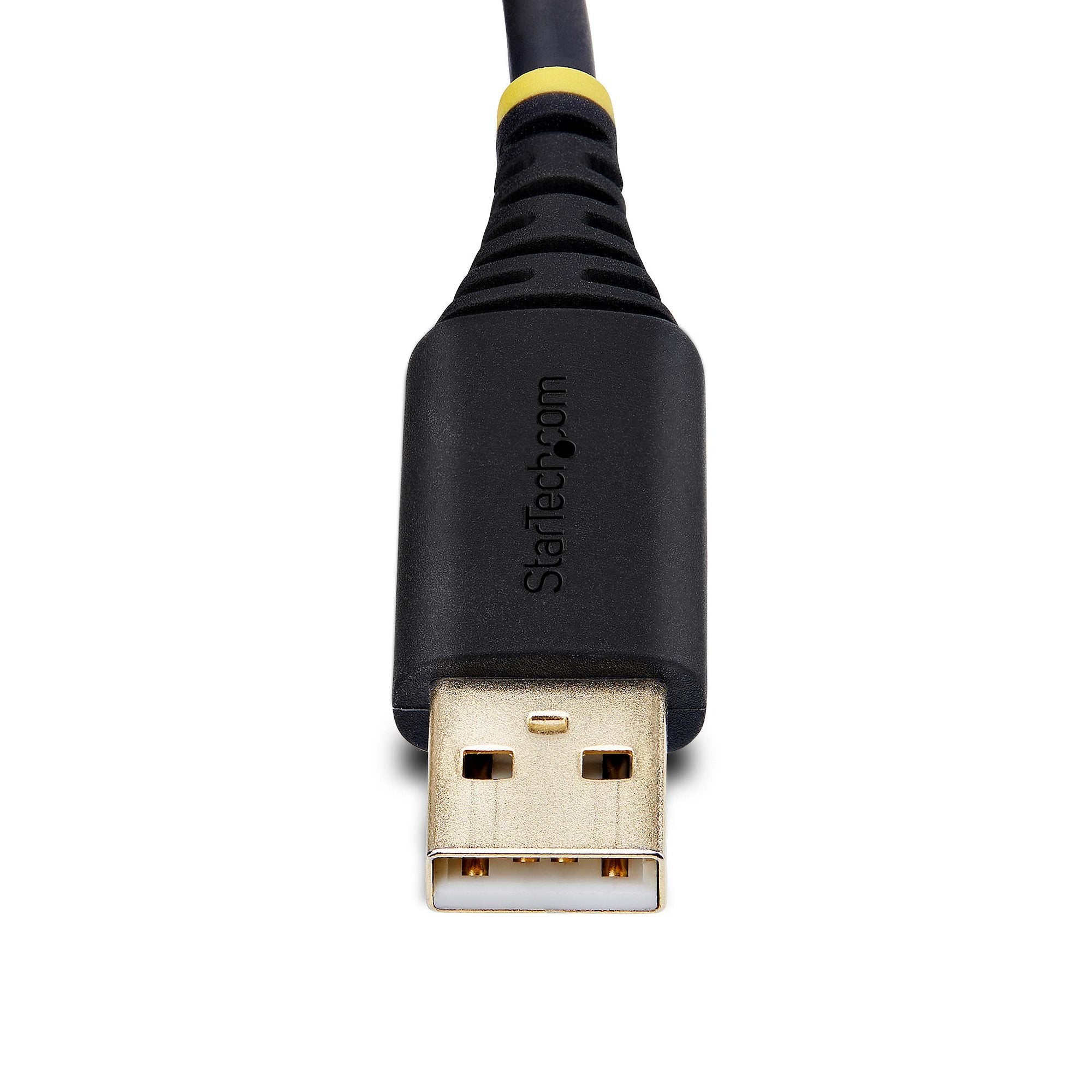 EAN 0065030898263 - StarTech.com 1P6FFC-USB-SERIAL cable de serie Negro USB tipo A DB-9 imagen 5