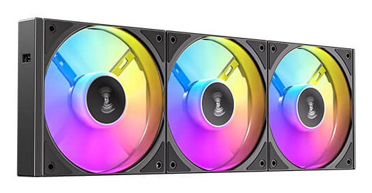 Kit 3 Ventiladores Pc Auxiliar C120 A-Rgb Negro Antec Pack De 3 Ventiladores Argb Pwm De 120mm/ 19.7-28 Db(A)/ 4-Pin Pwm Y 3-Pin Argb