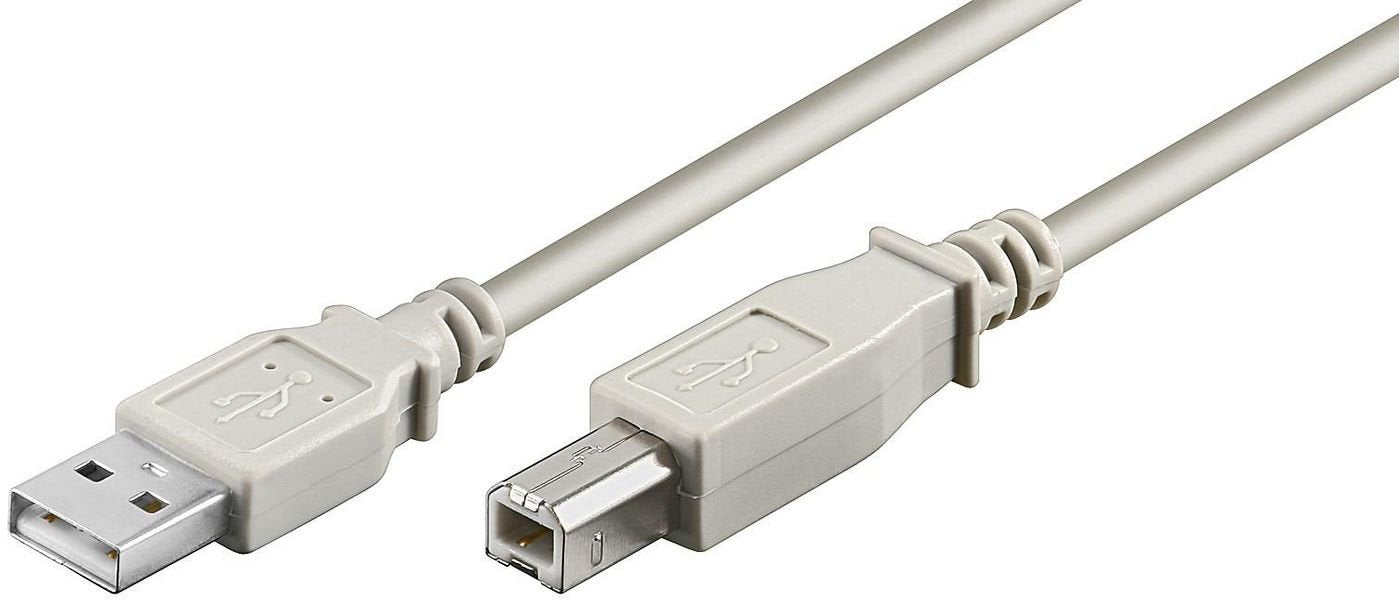 Microconnect Usb 2.0 A-B 5m M-M Cable Usb Usb A Usb B Blanco